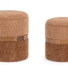 Bizzotto Pouf>SET2 POUF CONTENITORE TANYA GINGER