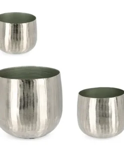 Bizzotto Coprivasi>SET3 P.VASO CHISEL TO ARGENTO