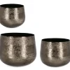 Bizzotto Coprivasi>SET3 P.VASO CLAMP TO NERO