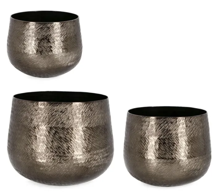 Bizzotto Coprivasi>SET3 P.VASO CLAMP TO NERO