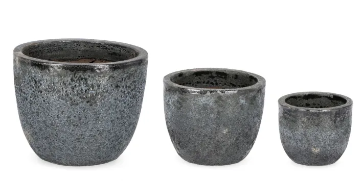 Bizzotto Vasi E Coprivasi>SET3 P.VASO DUYEN SVAS ANTRACITE