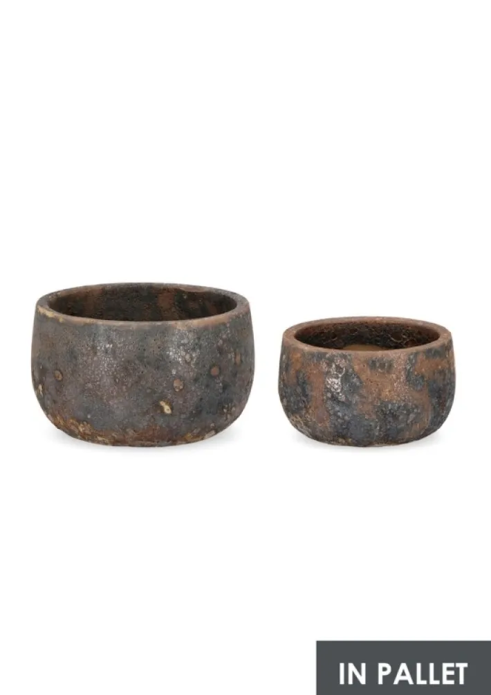 Bizzotto Vasi E Coprivasi>SET2 P.VASO DUYEN TO RUSTY