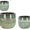 Bizzotto Vasi E Coprivasi>SET3 P.VASO DUYEN TO VERDE GIADA