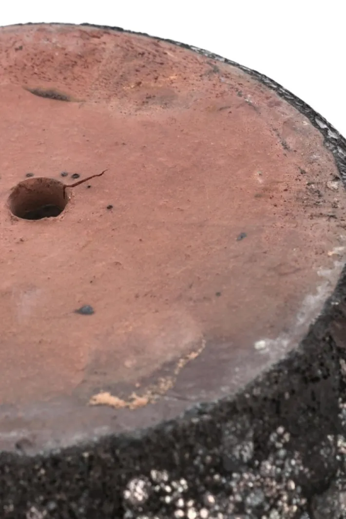 Bizzotto Vasi E Coprivasi>SET3 P.VASO DUYEN TONDO BASSO RUSTY