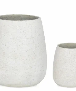 Bizzotto Vasi E Coprivasi>SET2 P.VASO EMEI ALTO BEIGE