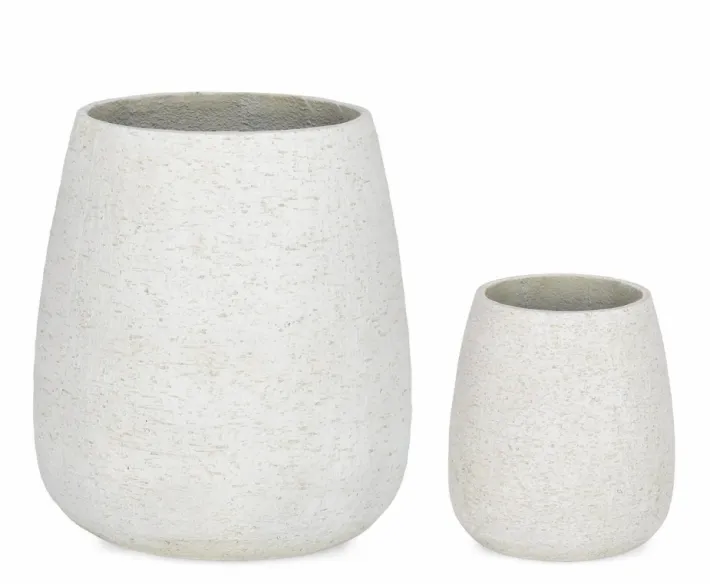Bizzotto Vasi E Coprivasi>SET2 P.VASO EMEI ALTO BEIGE