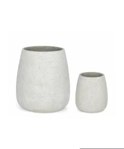 Bizzotto Vasi E Coprivasi>SET2 P.VASO EMEI ALTO BEIGE