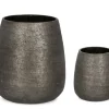 Bizzotto Vasi E Coprivasi>SET2 P.VASO EMEI ALTO GRIGIO