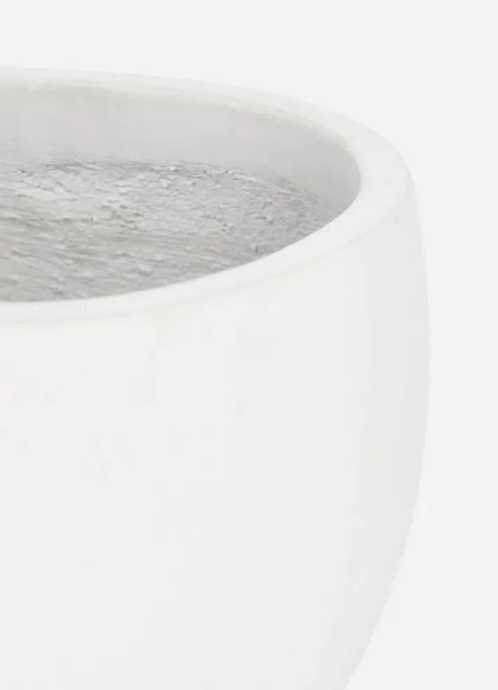 Bizzotto Vasi E Coprivasi>SET3 P.VASO HOIAN CIOTOLA BIANCO