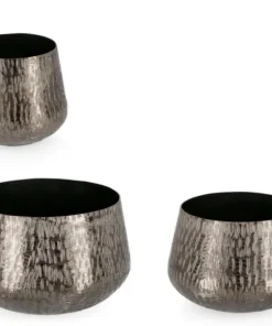 Bizzotto Coprivasi>SET3 P.VASO LATHE TO ANTRACITE