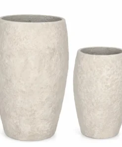 Bizzotto Vasi E Coprivasi>SET2 P.VASO MEILI ALTO BEIGE