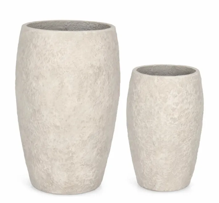 Bizzotto Vasi E Coprivasi>SET2 P.VASO MEILI ALTO BEIGE