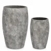 Bizzotto Vasi E Coprivasi>SET2 P.VASO MEILI ALTO GRIGIO
