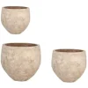 Bizzotto Vasi E Coprivasi>SET3 P.VASO MINH ALTO TERRACOTTA BRUNITA