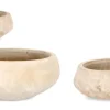 Bizzotto Vasi E Coprivasi>SET3 P.VASO MINH CIOTOLA TERRACOT CHIARA