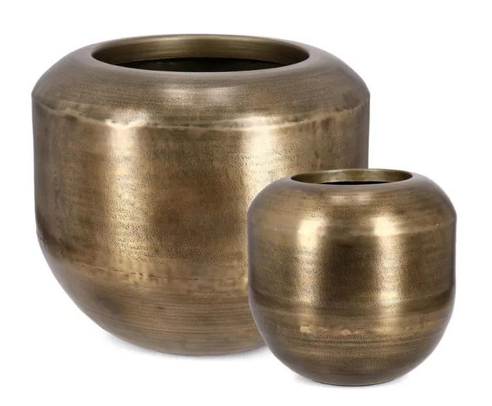 Bizzotto Vasi E Coprivasi>SET2 P.VASO NADU DORATO