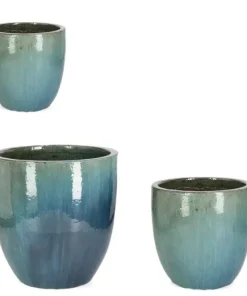 Bizzotto Vasi E Coprivasi>SET3 P.VASO QUANG ALTO BLU