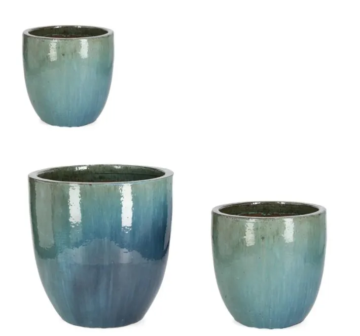 Bizzotto Vasi E Coprivasi>SET3 P.VASO QUANG ALTO BLU