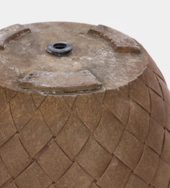 Bizzotto Vasi E Coprivasi>SET2 P.VASO RHOMBUS BOMB ALTO RUSTY