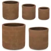 Bizzotto Vasi E Coprivasi>SET5 P.VASO RIGO CIL RUSTY