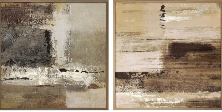 Bizzotto Quadri E Stampe>SET2 QUADRO C-C GALLERY 60X60