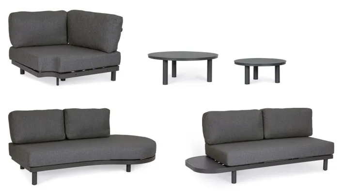 Bizzotto Salotti Completi>SET SALOTTO ANG. C-C HERCULES ANTR. WG21