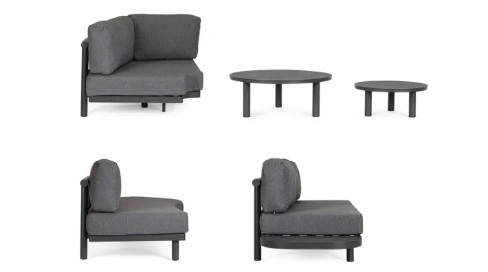 Bizzotto Salotti Completi>SET SALOTTO ANG. C-C HERCULES ANTR. WG21