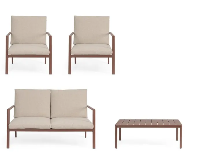 Bizzotto Salotti Completi>SET4 SALOTTO C-C KONNOR BARN