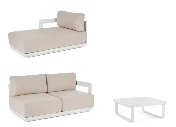 Bizzotto Salotti Completi>SET SALOTTO LOUNGE C-C MARIEL VAPOR YK15