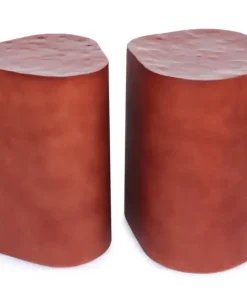 Bizzotto Tavolini>SET2 TAVOLINO JASLEEN TERRACOTTA