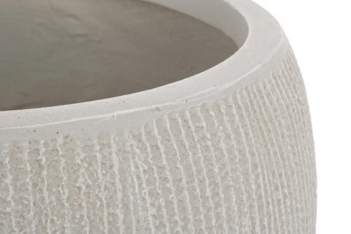 Bizzotto Vasi E Coprivasi>SET2 VASO BRUSH SFERA BEIGE