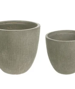 Bizzotto Vasi E Coprivasi>SET2 VASO BRUSH TO BASSO SALVIA