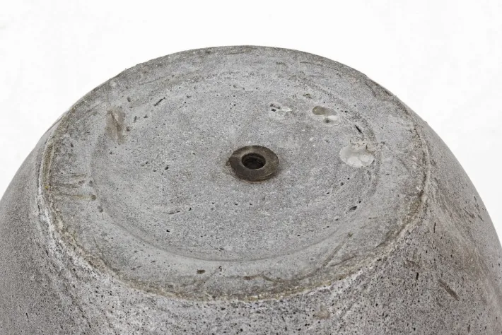Bizzotto Vasi E Coprivasi>SET2 VASO CEMENT SFERA GRIGIO