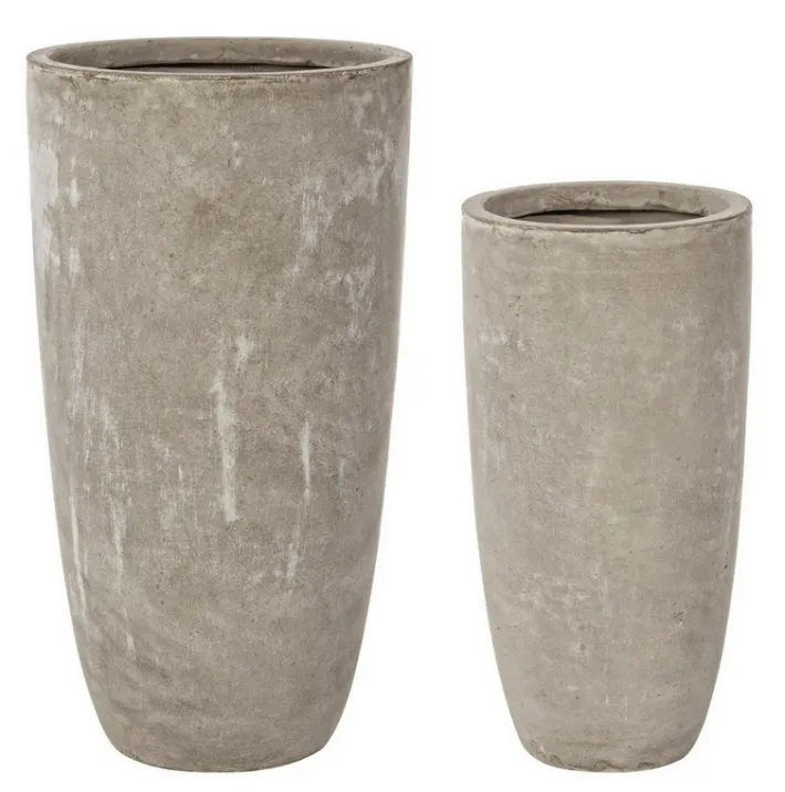 Bizzotto Vasi E Coprivasi>SET2 VASO CEMENT TO ALTO SABBIA