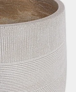 Bizzotto Vasi E Coprivasi>SET2 VASO RIGO BOMB BEIGE ALTO