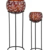 Bizzotto Vasi>SET2 VASO SAMPUR BORDEAUX