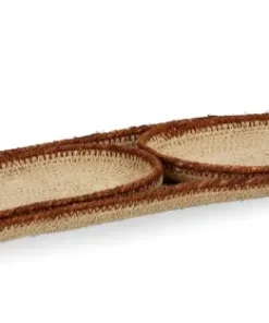Bizzotto Ceste Decorative>SET3 VASSOIO DECORATIVO TUY NATUR MARRON