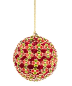 Bizzotto Pendagli>SFERA BLOWSY ROSSO D80