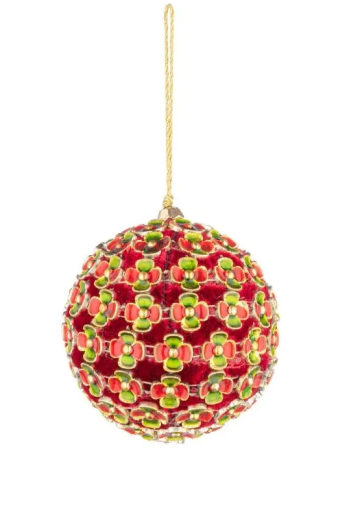 Bizzotto Pendagli>SFERA BLOWSY ROSSO D80