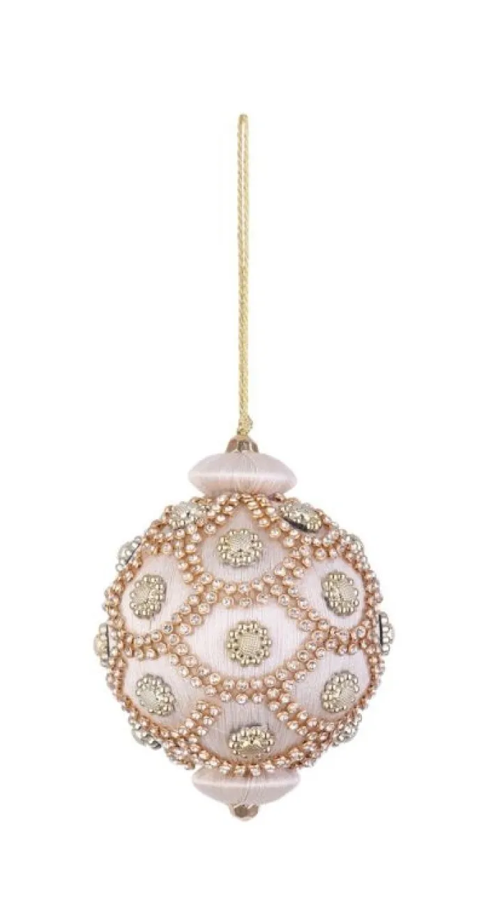 Bizzotto Pendagli>SFERA CRYSTAL AVORIO D80