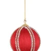 Bizzotto Pendagli>SFERA DIAMOND ROSSO D80