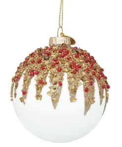 Bizzotto Sfere>SFERA VT FIREWORK BIANCO RV D80