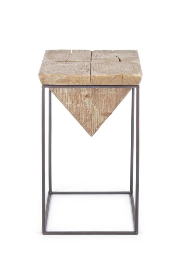 Bizzotto Sgabelli>SGABELLO ALTO IN LEGNO - PRISMY