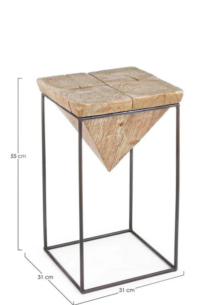 Bizzotto Sgabelli>SGABELLO ALTO IN LEGNO - PRISMY