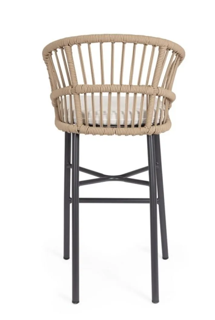 Bizzotto Sgabelli>SGABELLO BAR C-C ODIVELAS BEIGE