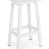 Bizzotto Sgabelli>SGABELLO BAR IN ALLUMINIO BIANCO YK11 - SKIPPER