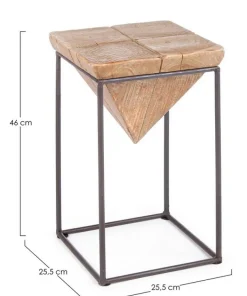 Bizzotto Sgabelli>SGABELLO IN LEGNO - PRISMY