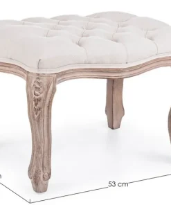 Bizzotto Pouf>SGABELLO IN TESSUTO - DIVA