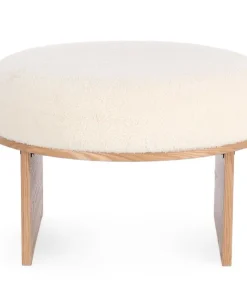 Bizzotto Pouf>SGABELLO IN TESSUTO NATURALE - ANNUSKA