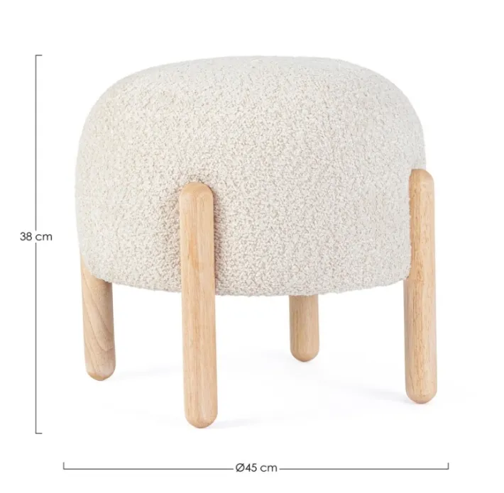 Bizzotto Sgabelli>SGABELLO NATURALE - DAYLA